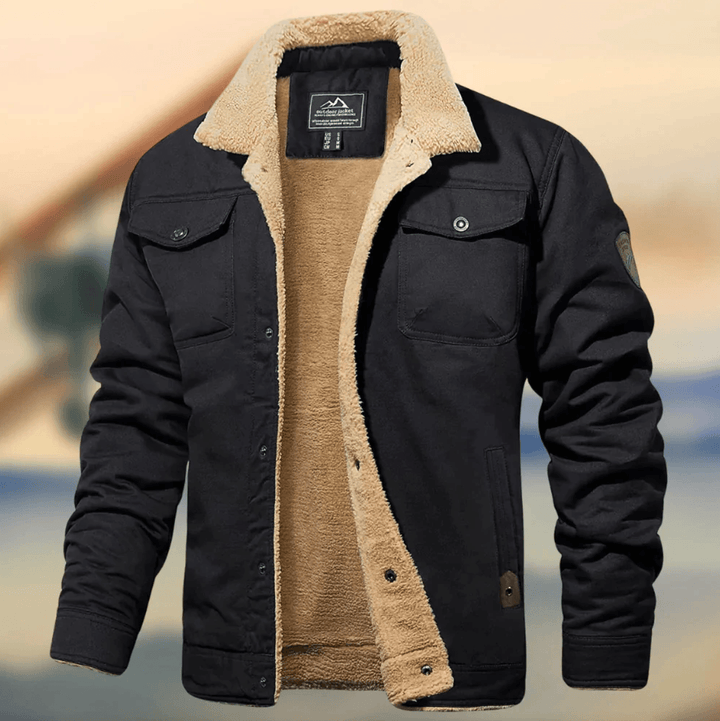 Porfinner | Veste chaude à col pour hommes