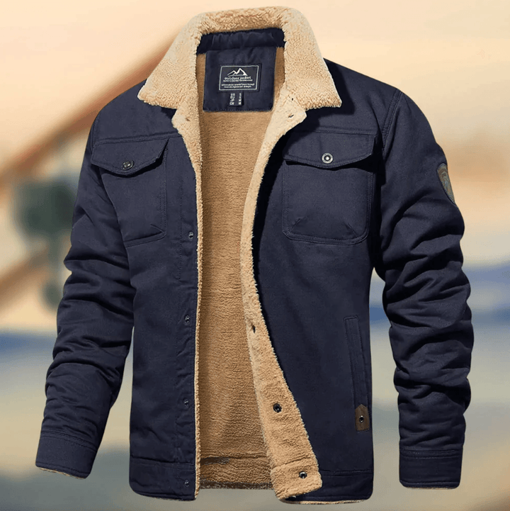 Porfinner | Veste chaude à col pour hommes