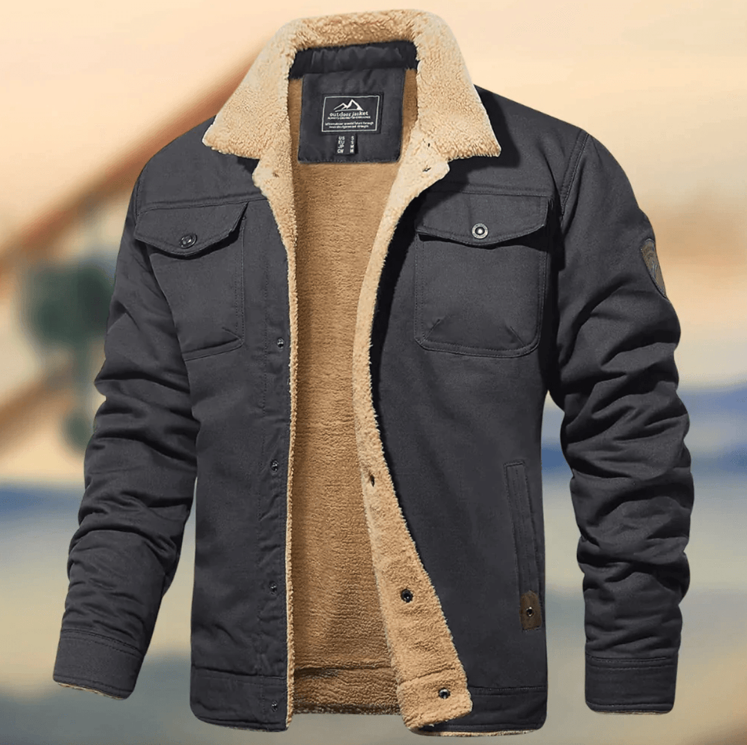 Porfinner | Veste chaude à col pour hommes