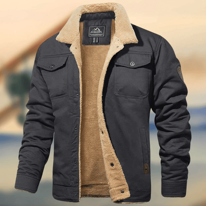 Porfinner | Veste chaude à col pour hommes
