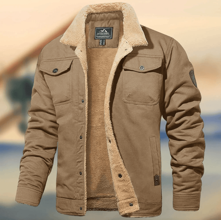 Porfinner | Veste chaude à col pour hommes