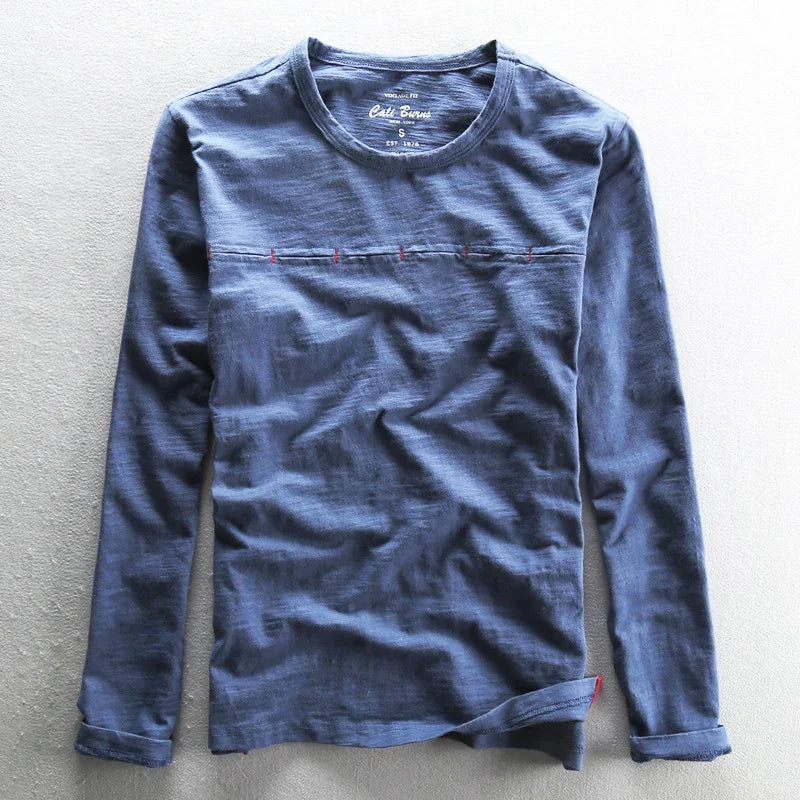 Ian | T-shirt décontracté à manches longues pour hommes
