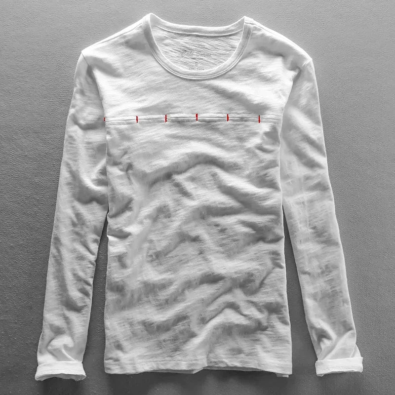 Ian | T-shirt décontracté à manches longues pour hommes