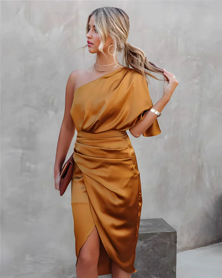 Cortney | Robe en soie élégante