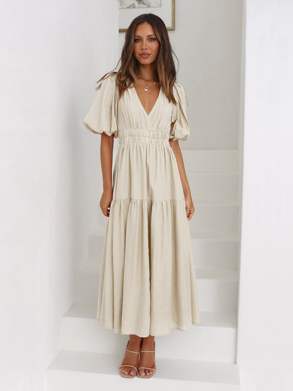 Fortunata | Robe midi élégante pour femme