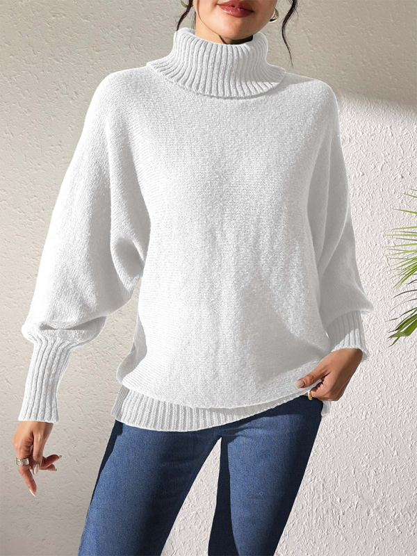 Laurel - Pull douillet à col roulé et manches longues