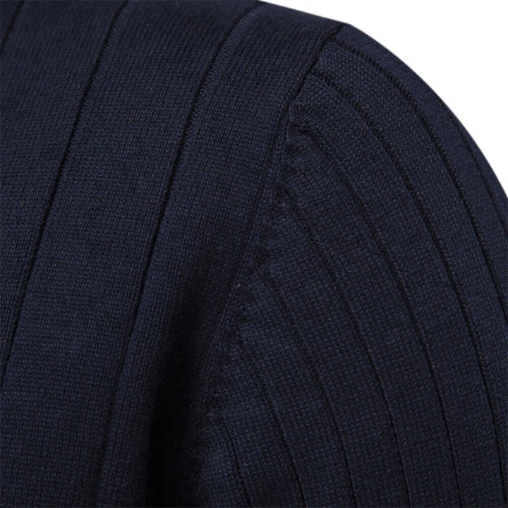 Perun | Pull élégant à col zippé pour hommes