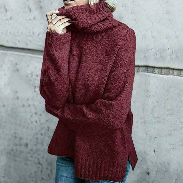Areti | Pull col roulé ample pour femmes