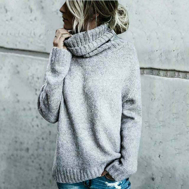 Areti | Pull col roulé ample pour femmes
