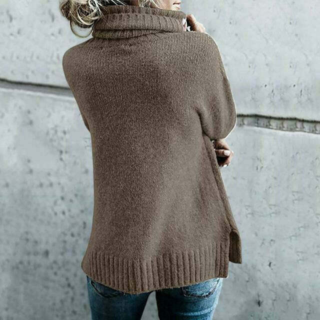 Areti | Pull col roulé ample pour femmes