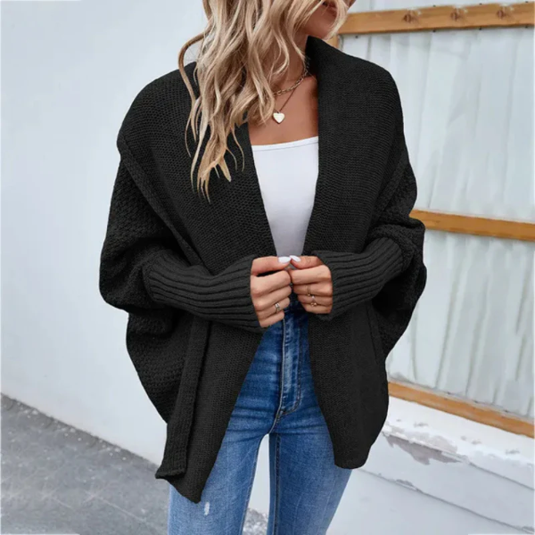Jacelyn - Cardigan oversize en maille cosy