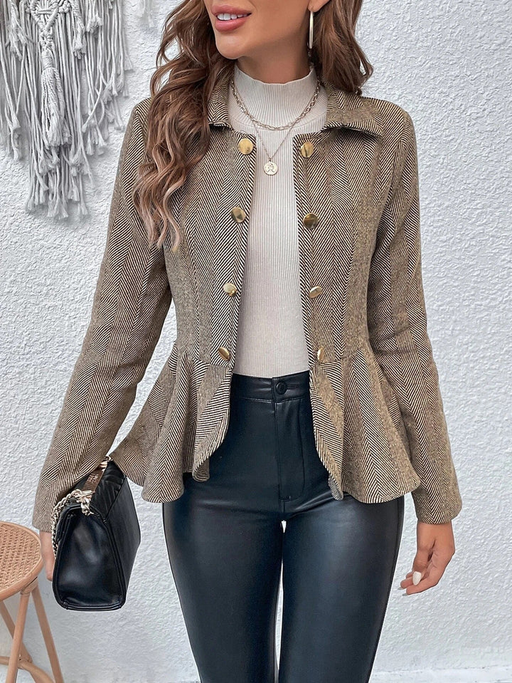 Jailene - Blazer élégant ajusté à double boutonnage