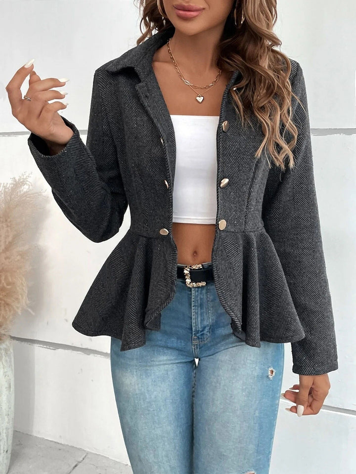 Jailene - Blazer élégant ajusté à double boutonnage