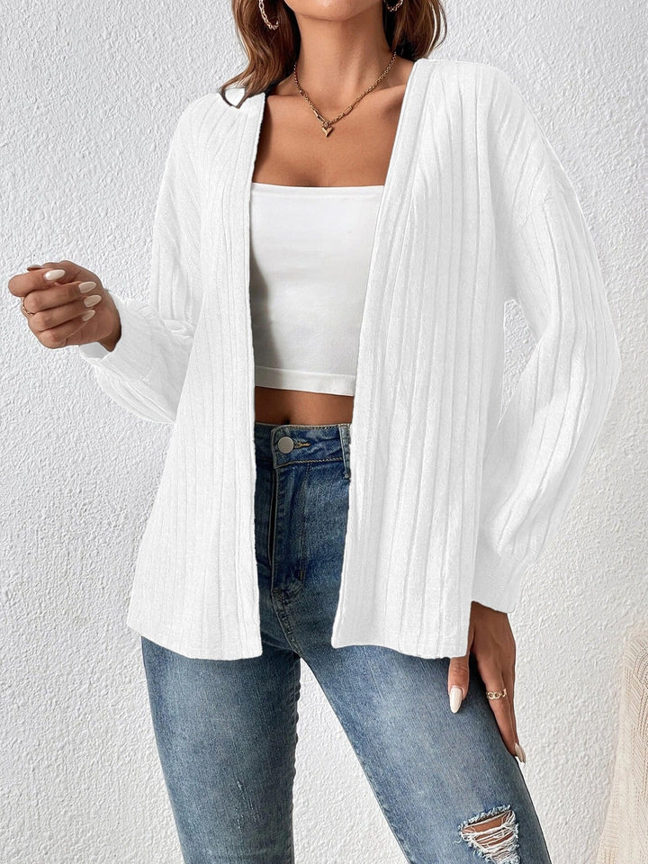 Kaira - Cardigan décontracté en maille côtelée