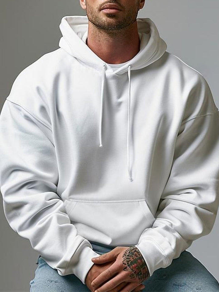 Bjorn | Oversized Solid Hoodie pour hommes