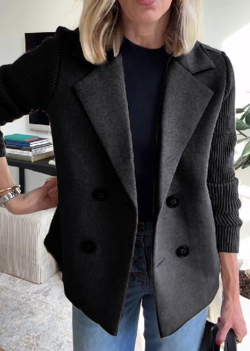 Jannine - Manteau blazer élégant et polyvalent décontracté