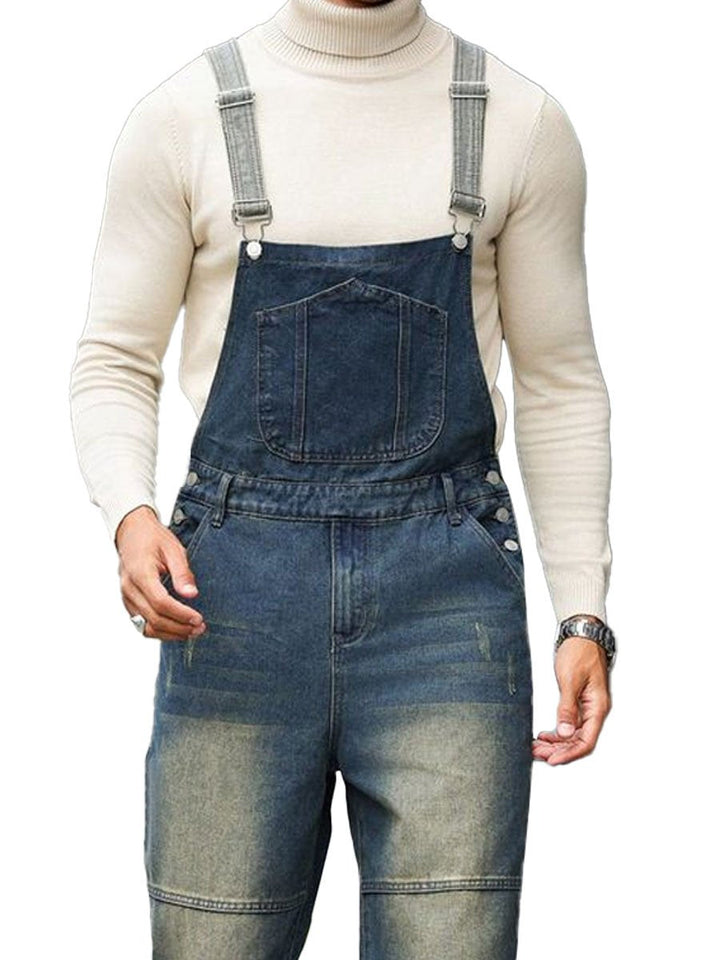 Soroush | Salopette en denim vintage pour homme