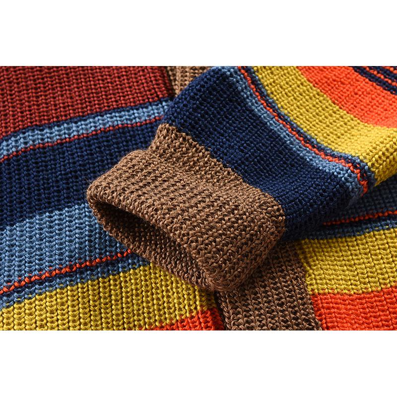 Ugo | Veste tricotée colorblock pour hommes