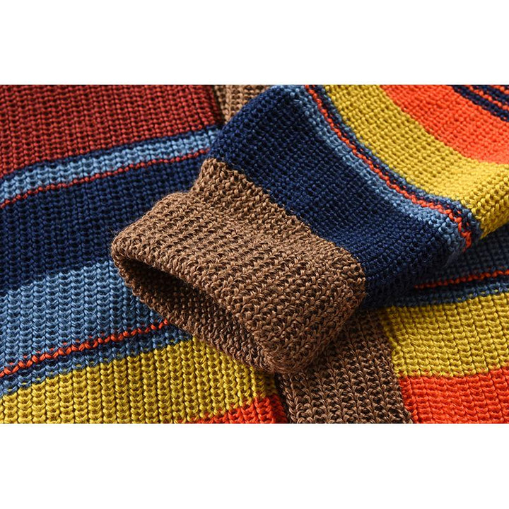 Ugo | Veste tricotée colorblock pour hommes