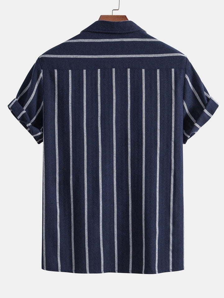 Egino | Chemise à Rayures Décontractée