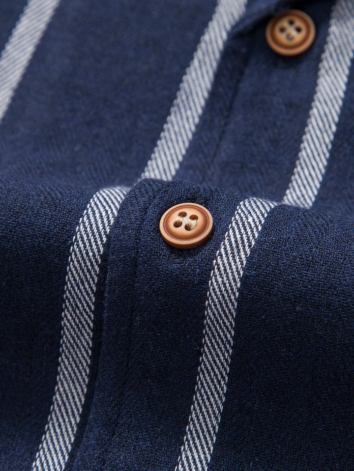 Egino | Chemise à Rayures Décontractée