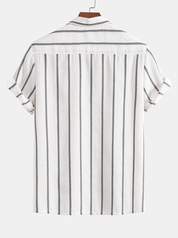 Egino | Chemise à Rayures Décontractée