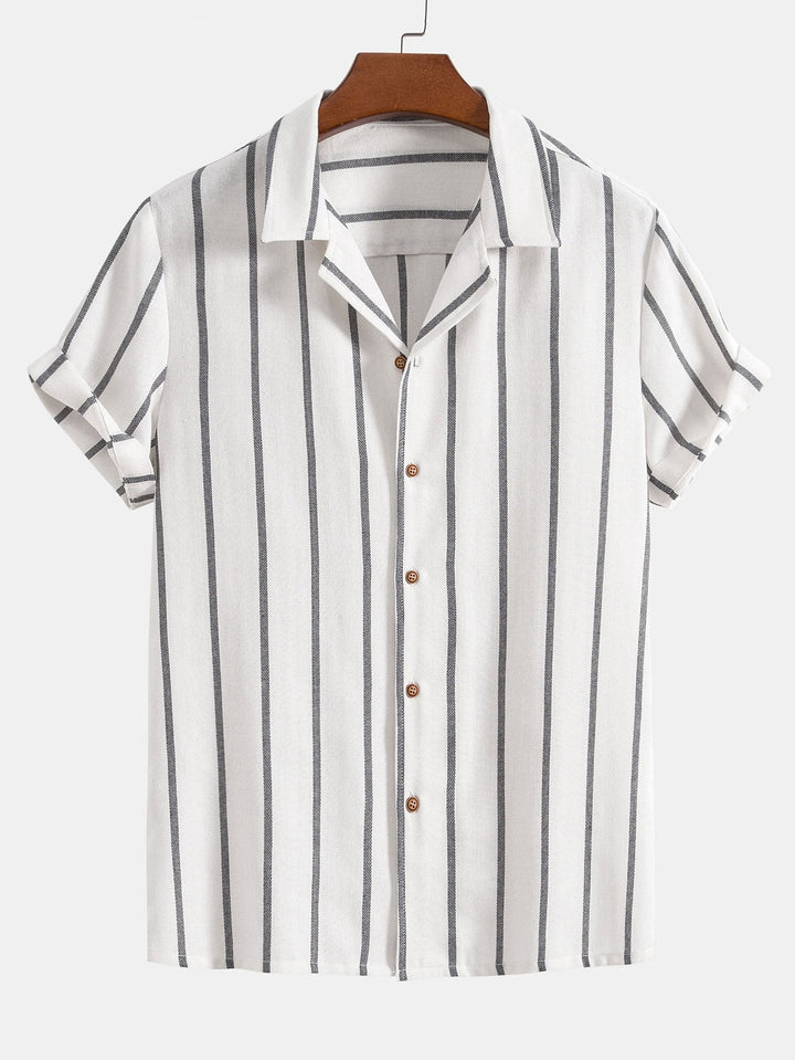 Egino | Chemise à Rayures Décontractée