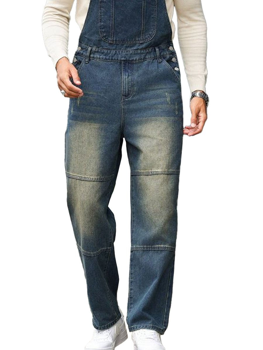 Soroush | Salopette en denim vintage pour homme