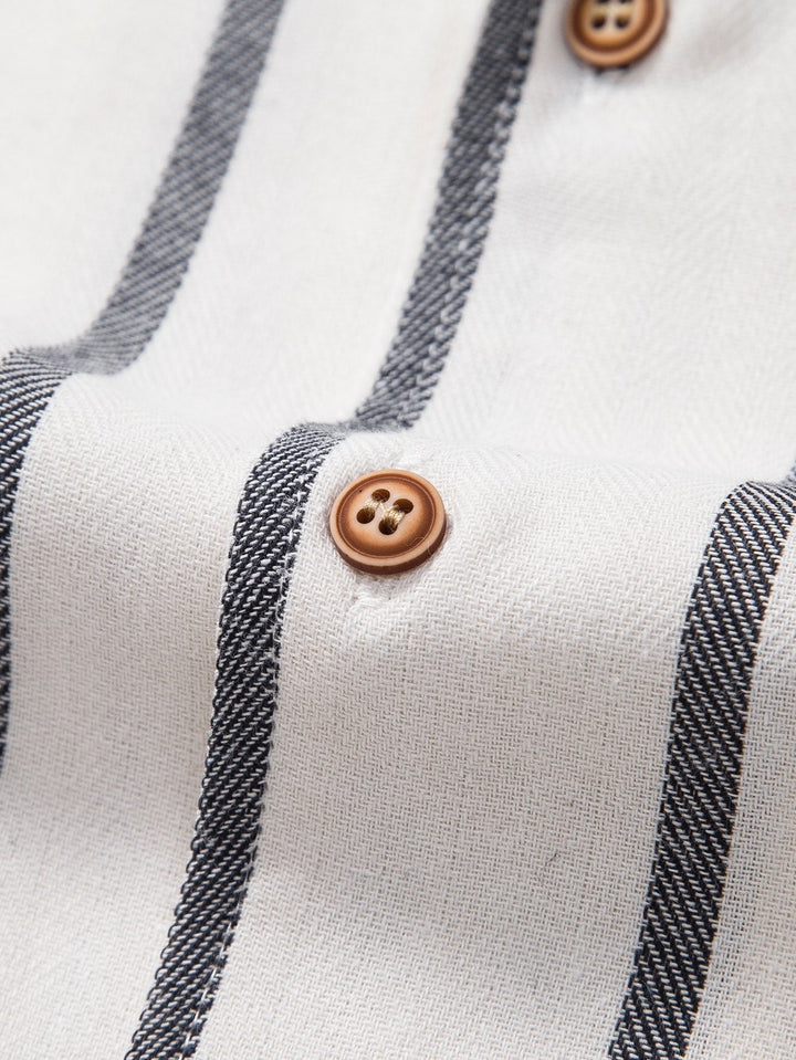 Egino | Chemise à Rayures Décontractée