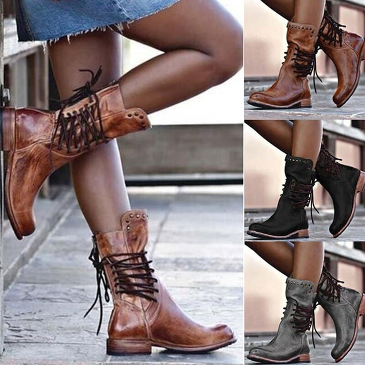 Celeste | Bottes en cuir pour femmes