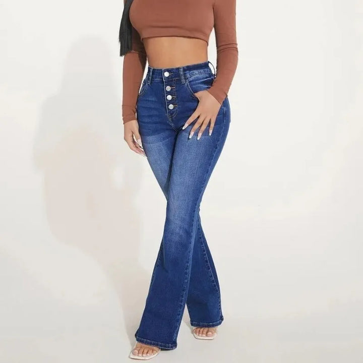Killa | Jeans évasés confortables pour femmes