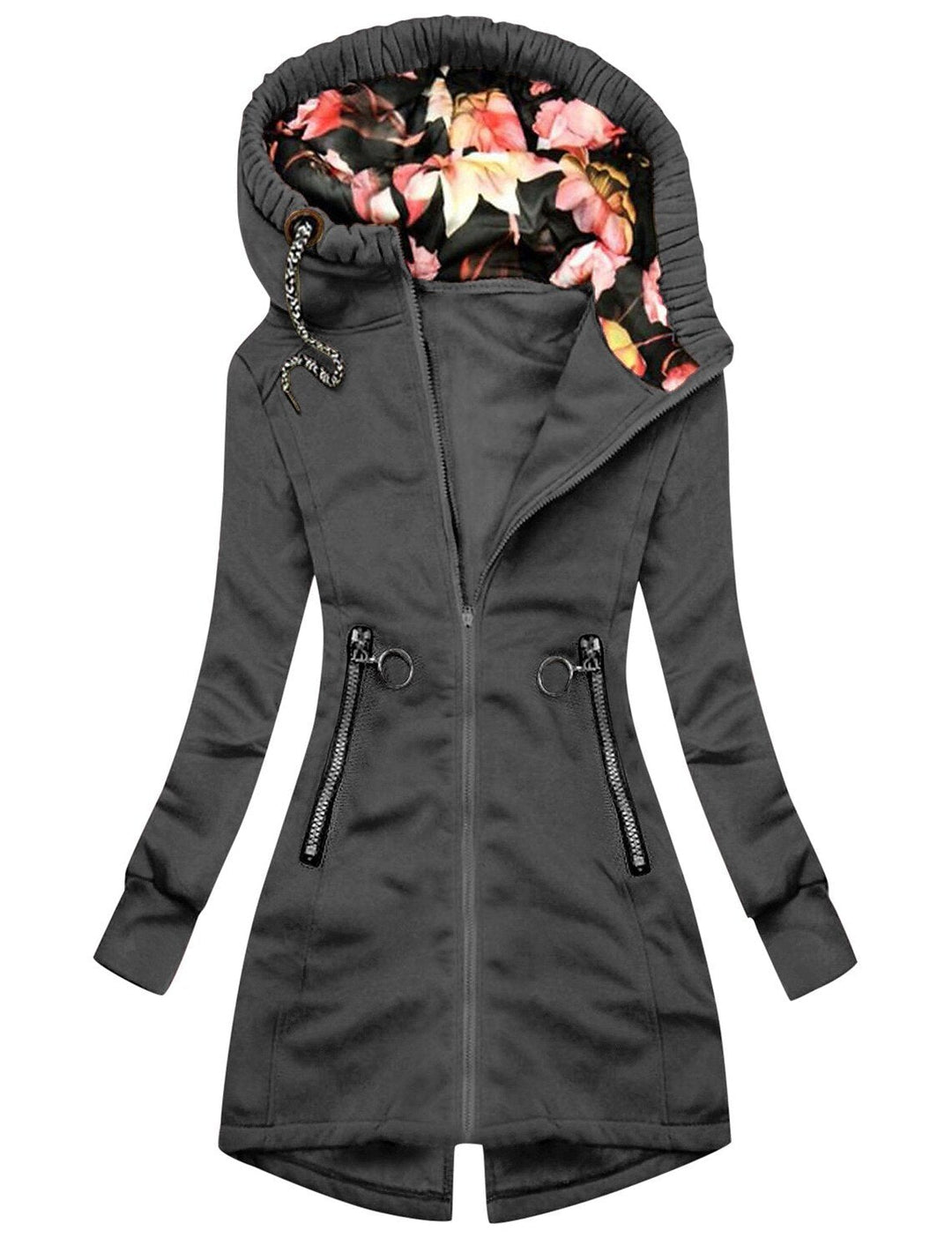 Tatiana | Veste imperméable fleurie pour femmes