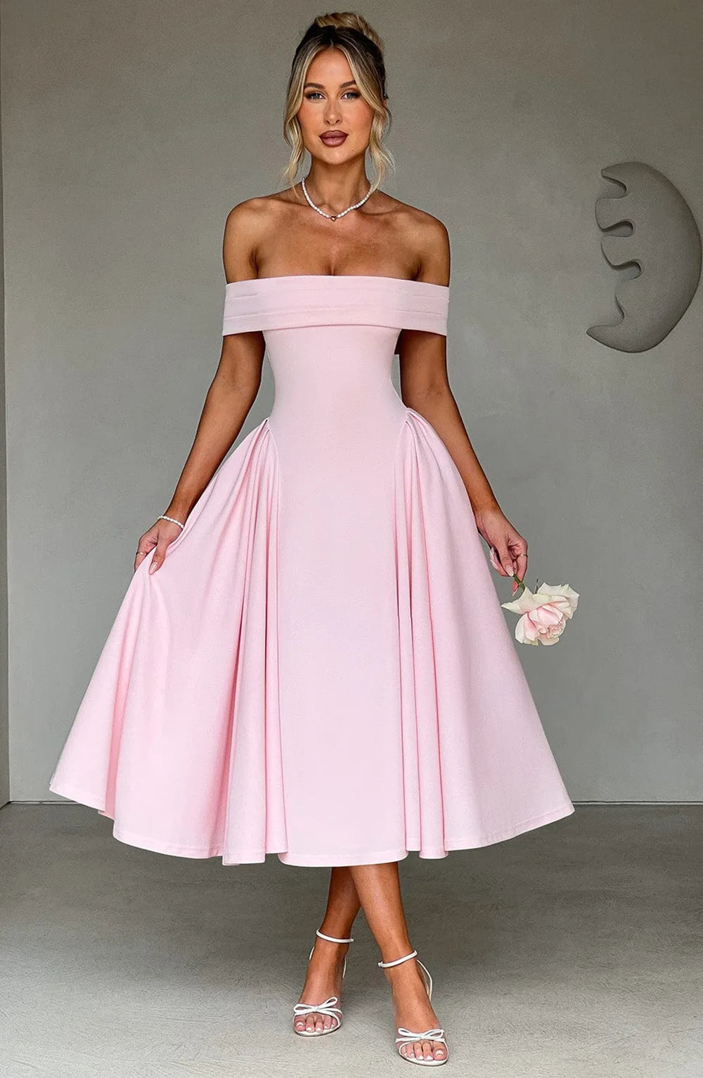 Femme Chic Midi Robe cocktail – Hilf