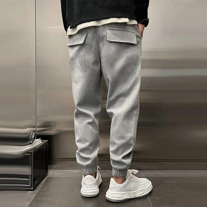 Axelej | Pantalon décontracté en polyester pour hommes