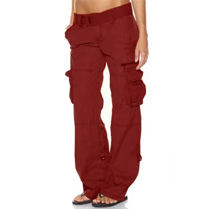 Cyneburg | Pantalon cargo taille basse pour femmes