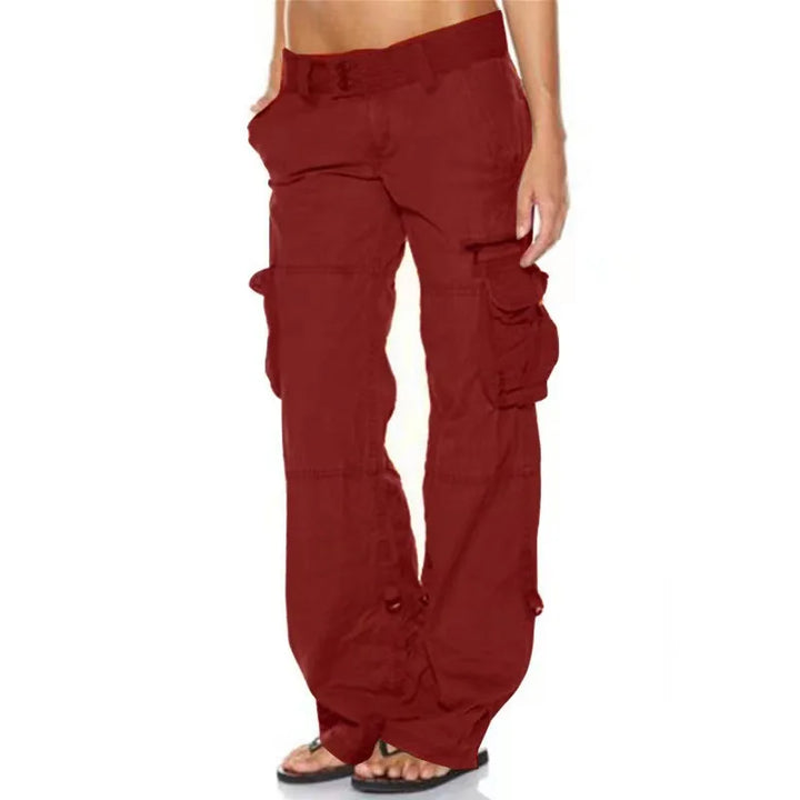Cyneburg | Pantalon cargo taille basse pour femmes