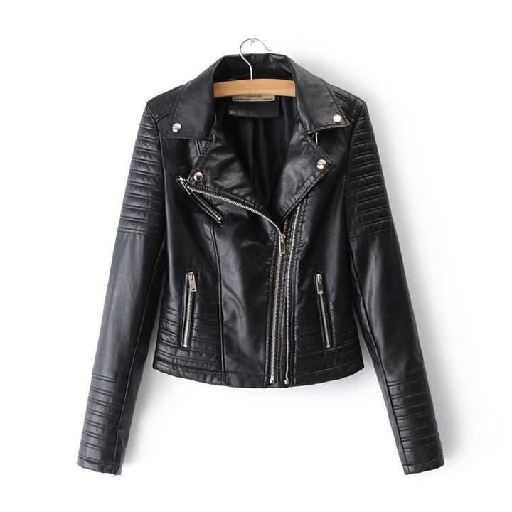 Biddy | Veste en cuir audacieuse pour femmes