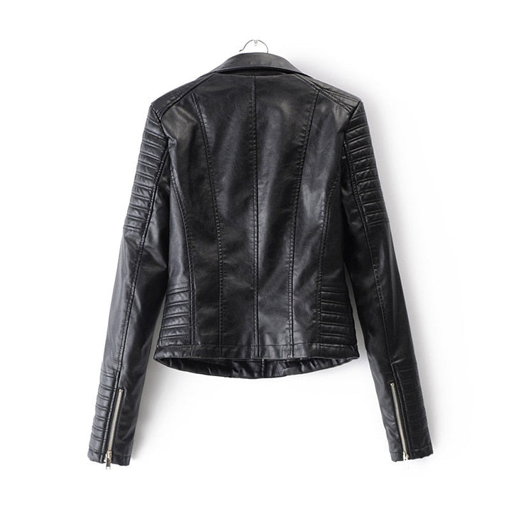 Biddy | Veste en cuir audacieuse pour femmes