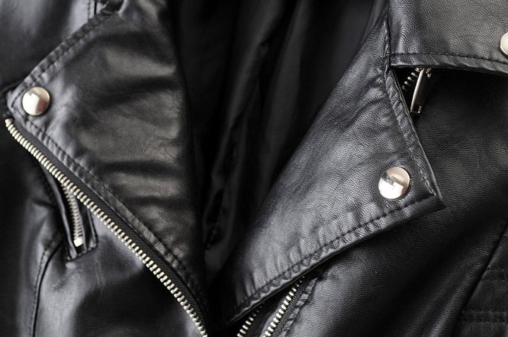 Biddy | Veste en cuir audacieuse pour femmes