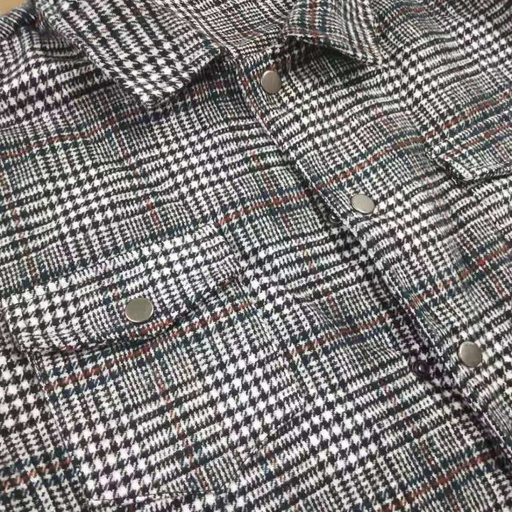 Businge | Veste à carreaux pour hommes
