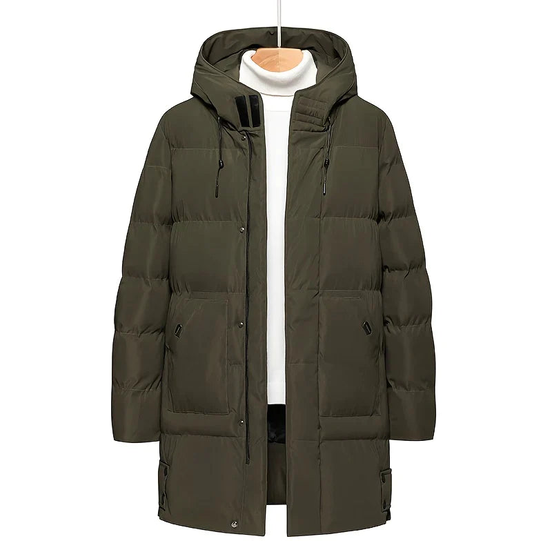 Rene | Manteau d'hiver long en duvet