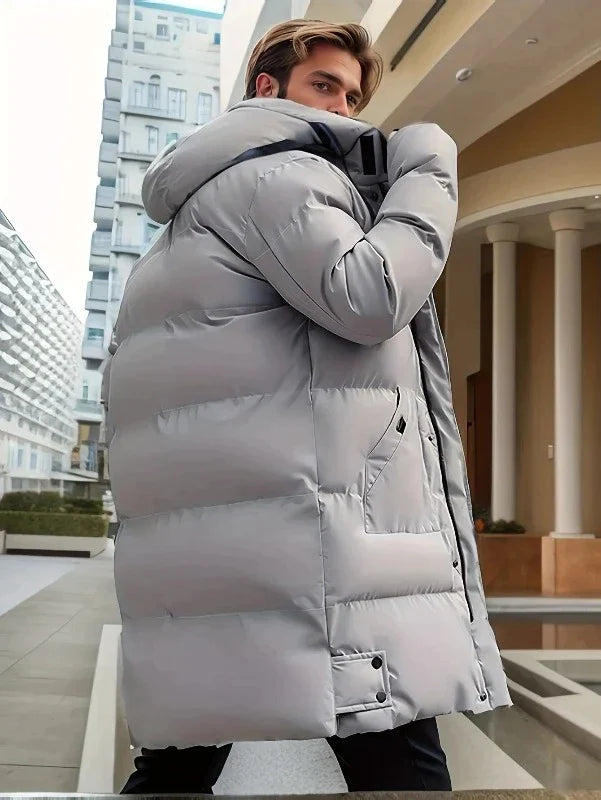 Rene | Manteau d'hiver long en duvet