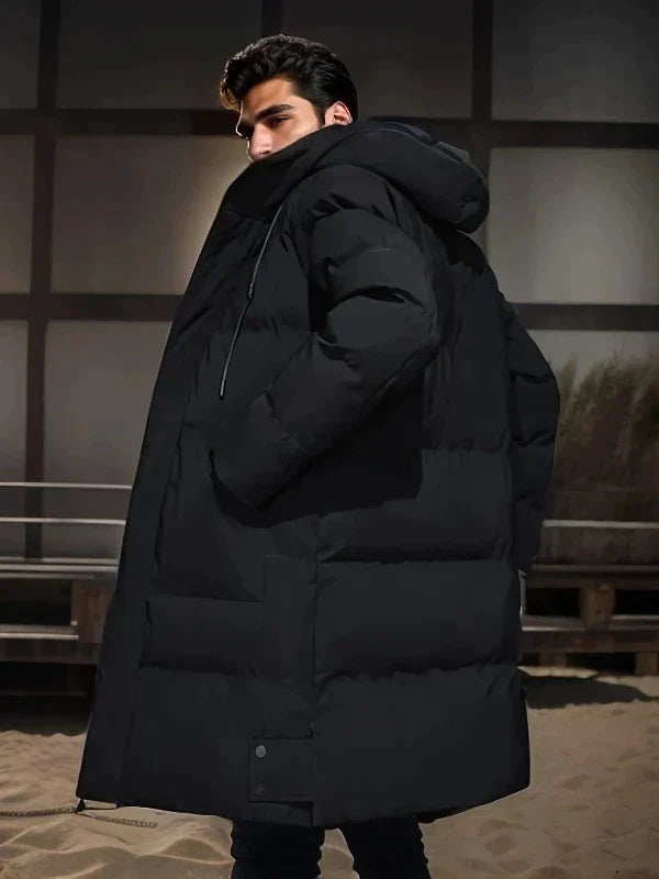 Rene | Manteau d'hiver long en duvet