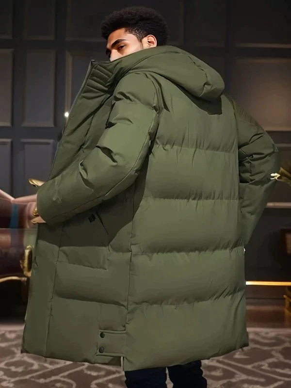 Rene | Manteau d'hiver long en duvet