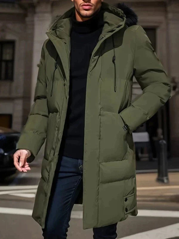 Rene | Manteau d'hiver long en duvet