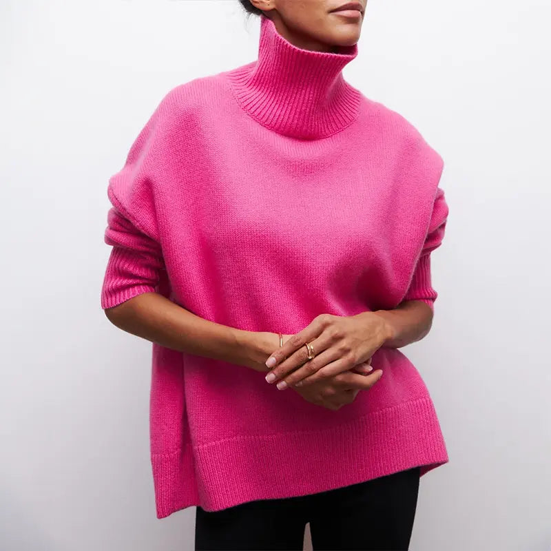 Alfreda | Pull à col roulé élégant pour femmes