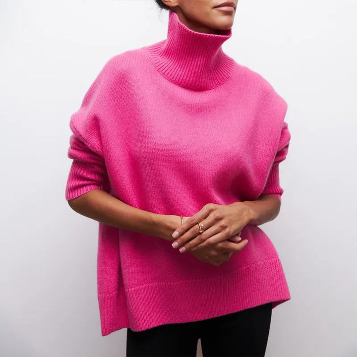 Alfreda | Pull à col roulé élégant pour femmes