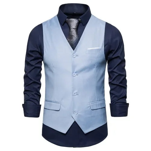 Homme Noir Sans Manche Gilet – Bud