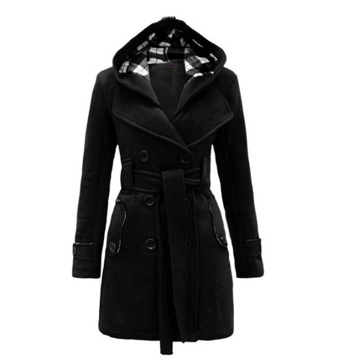 Eulalia | Manteau en laine ceinturé pour femmes