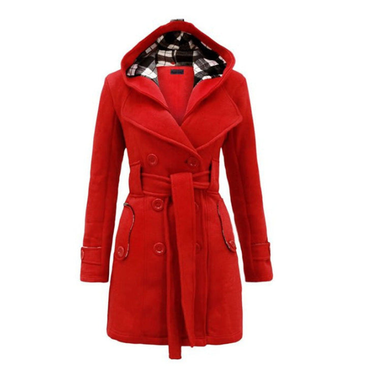 Eulalia | Manteau en laine ceinturé pour femmes